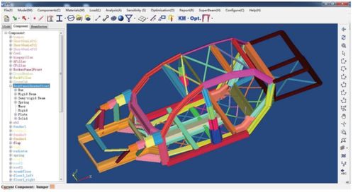 汽车车身结构正向设计与轻量化软件CarFrame 吉林大学技术专利
