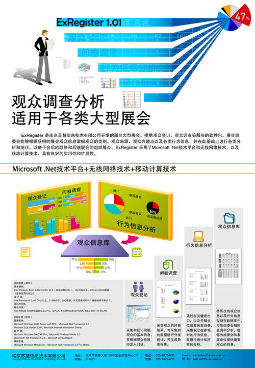 软件产品宣传单页
